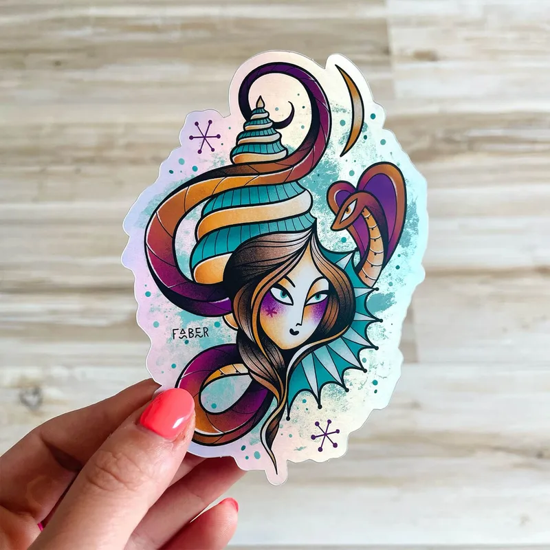 Stickers Marchand de sable